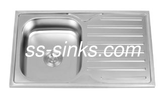 OEM اندازه بالا نصب آشپزخانه سینک واحد کاسه با مخزن کمترین کابینت اندازه 33 اینچ