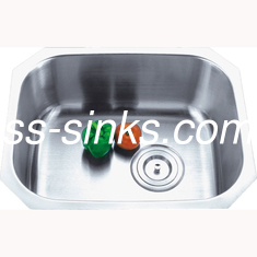 استاندارد UPC سینک ظرفشویی تک کاسه ای از جنس استنلس استیل ضد زنگ