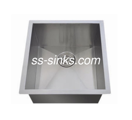 OEM Undermount Stainless Steel Kitchen Sink 14-1/2*17' اندازه داخلی یک کاسه با نردبان