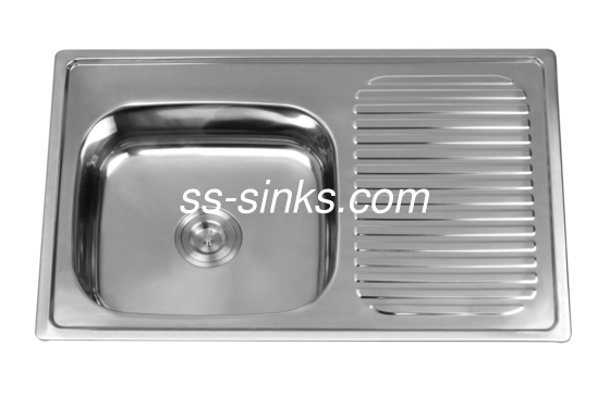 OEM اندازه بالا نصب آشپزخانه سینک واحد کاسه با مخزن کمترین کابینت اندازه 33 اینچ