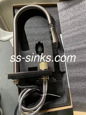 واحد کاسه دست ساز آشپزخانه سینک زیرساخت نصب 18 Gauge