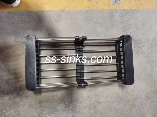 پولش پایان Topmount سینک آشپزخانه با 1 کاسه OEM ابعاد بیرونی شامل