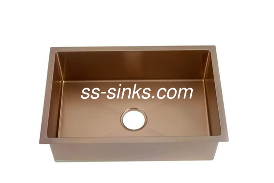 کابینت برنزی زیرپوش استیل آشپزخانه سینک با اندازه داخلی OEM