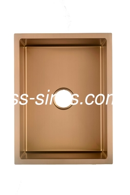 کابینت برنزی زیرپوش استیل آشپزخانه سینک با اندازه داخلی OEM