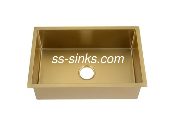 طلا فولاد ضد زنگ زیر سینیک برای کابینت خود را در تامین کنندگان سینک