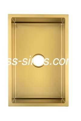 طلا فولاد ضد زنگ زیر سینیک برای کابینت خود را در تامین کنندگان سینک