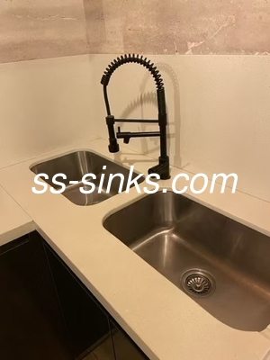 کابینت زیرپوشیده استیل آشپزخانه سینک 220mm عمق برای تامین کنندگان سینک و عمق محصول 220mm
