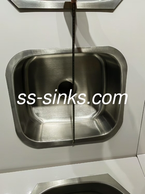 برش ss201 کوچک واحد کاسه زیرپوش استیل آشپزخانه دوش