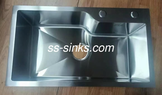 سینک زیرپوشیده از فولاد ضد زنگ مخصوص کابینت با قابلیت خنک کننده صدا