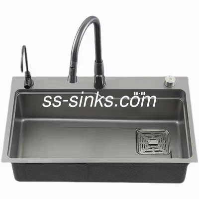 سینک زیرپوشیده از فولاد ضد زنگ مخصوص کابینت با قابلیت خنک کننده صدا