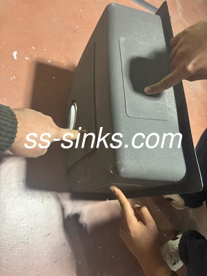 فولاد ضد زنگ غبار بالا نصب با کاسه بزرگ و کوچک بدون سوراخ پیش حفاری شیر