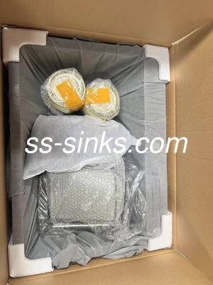 ظرف مستطیل شکل کنتر بالا حمام سینک واحد حوضچه برای حمام های مدرن