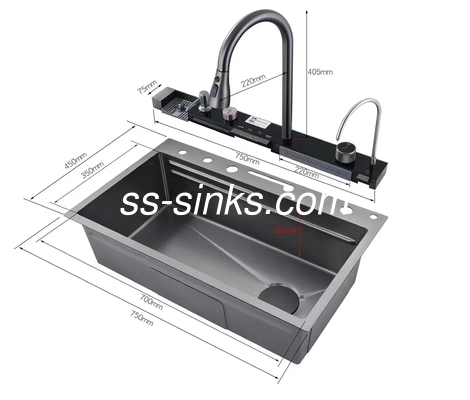 سینک آشپزخانه بالا برای کابینت 36 اینچ 21 سانتی متر عمق کاسه 3 سوراخ شیر و بیشتر