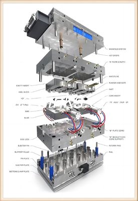 CAD CNC فولاد مواد قالب سینک آشپزخانه قالب ریخته گری قالب