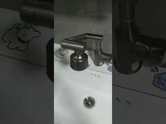 1.8GPM نل فولاد ضد زنگ گرم و سرد نل آشپزخانه